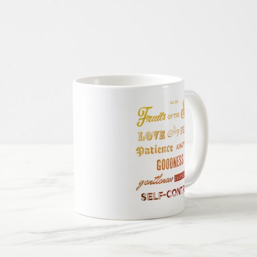 スピリットコーヒーマグの果実 コーヒーマグカップ (正面右)