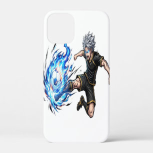 スピリットストライカー ブルーエネルギー アニメ サッカー OC Tシャツ iPhone 12 MINI ケース