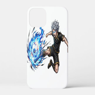 スピリットストライカー ブルーエネルギー アニメ サッカー OC Tシャツ iPhone 12 MINI ケース