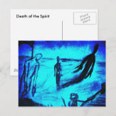 スピリットハガキの死 ポストカード (正面/裏面)