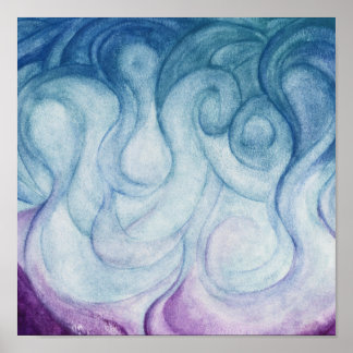 スピリットバーストプリント ポスター