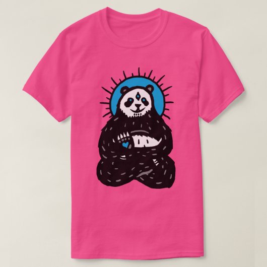 スピリットパンダ Tシャツ (デザイン正面)