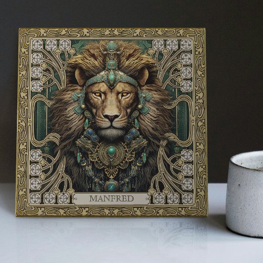 スピリットパーソナライズされたリオントライバルジュエリー タイル