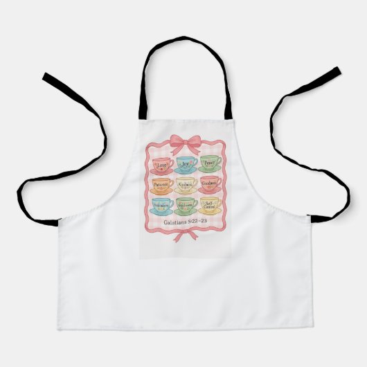 スピリットピンクの果実 エプロン (正面)