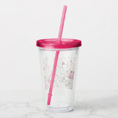 スピリットピンクフローラ アクリルタンブラー (裏面)