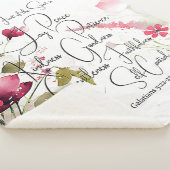 スピリットピンクフローラ シェルパブランケット (3/4)