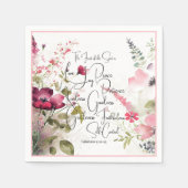 スピリットピンクフローラ スタンダードカクテルナプキン (正面)