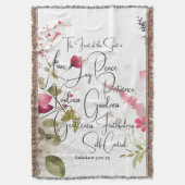 スピリットピンクフローラ スローブランケット (正面縦)