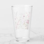 スピリットピンクフローラ タンブラーグラス (裏面)