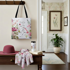 スピリットピンクフローラ トートバッグ
