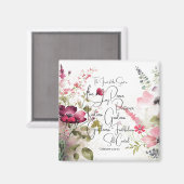 スピリットピンクフローラ マグネット (正面/裏面)