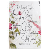 スピリットピンクフローラ ミディアムペーパーバッグ (裏面)