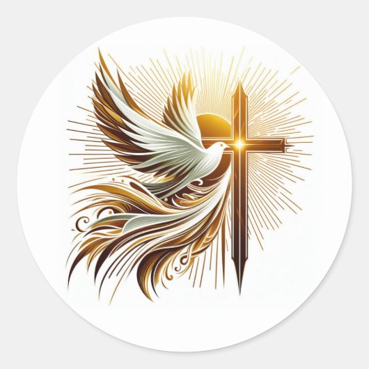 スピリットファイアエンブレム ラウンドシール (正面)