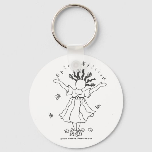 スピリットフィルドキーチェーン キーホルダー (正面)