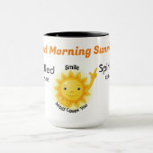 スピリットフィルドグッドモーニングサンライズ マグカップ (中央)