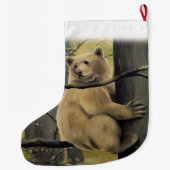 スピリットベアクリスマスストッキングカーモードストッキング ラージクリスマスストッキング (裏面)