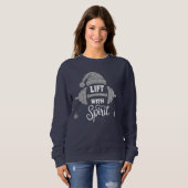 スピリットホリデージムインスピレーションでリフト スウェットシャツ (正面フル)