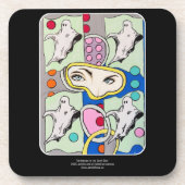 'スピリットボックスのタットレ絵を描ーターズ' コースター (正面)