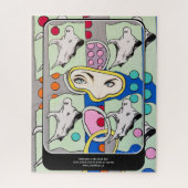 'スピリットボックスのタットレ絵を描ーターズ' ジグソーパズル (縦)