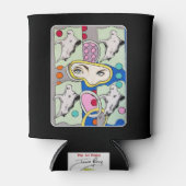 'スピリットボックスのタットレ絵を描ーターズ' 缶クーラー (正面)