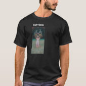 スピリットボックスブラックメタルメタルコアスピリットボックスフード付きスウェットシャツ Tシャツ (正面)