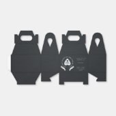 スピリットボードシテラルブラック&ホワイトハロウィーンファン フェイバーボックス (折り畳みなし)