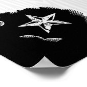 スピリットボードハロウィンウェルカムポスター ポスター (角)