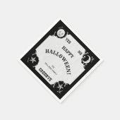スピリットボードハロウィンペーパーナプキン スタンダードカクテルナプキン (角)