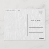 スピリットボードハロウィーンありがとうはがき ポストカード (裏面)