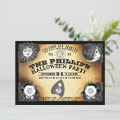 スピリットボードハロウィーンスピリッツの心を打ち付けるパーティー 招待状 (スタンド正面)