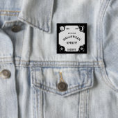 スピリットボードハロウィーンピンバックボタン 缶バッジ (インサイチュ)