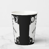 スピリットボードハロウィーン 紙コップ (左)