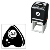 スピリットボードプランシェット(イニシャル) セルフインキングスタンプ (インサイチュ)