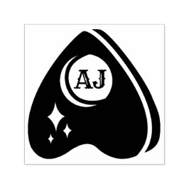 スピリットボードプランシェット(イニシャル) セルフインキングスタンプ