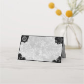 スピリットボード ヴィンテージ ゴシック 折りたたみ 名刺 プレイスカード (正面)