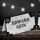 スピリットボード ヴィンテージ ゴシック 折りたたみ 名刺 プレイスカード