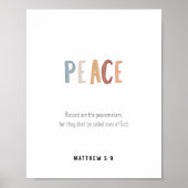 スピリットポスターの成果を平和にする ポスター (正面)