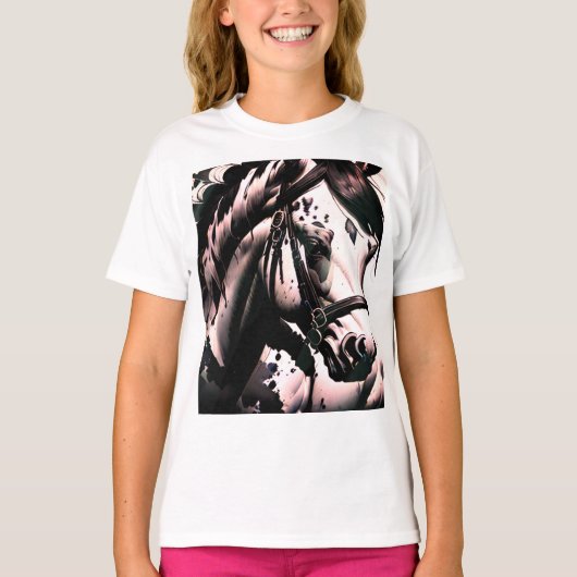 スピリットポニー1ピンク Tシャツ (正面)