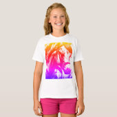 スピリットポニー1レインボー Tシャツ (正面フル)