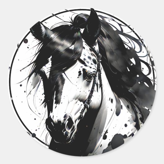 スピリットポニー2 ラウンドシール (正面)