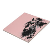 スピリットポニー3ピンク タイル (側面)