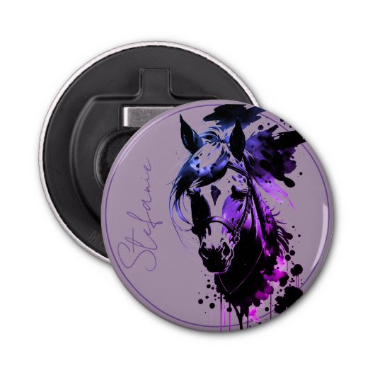 スピリットポニー3ラベンダー 栓抜き (正面)