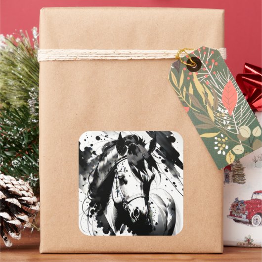 スピリットポニー7 スクエアシール (クリスマス)