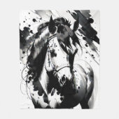 スピリットポニー7 フリースブランケット (正面)