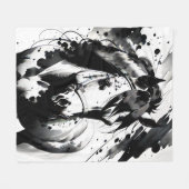 スピリットポニー7 フリースブランケット (正面(横))