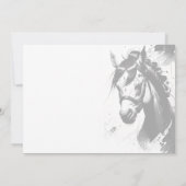 スピリットポニー8誕生日招待状 招待状 (裏面)