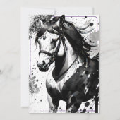 スピリットポニー9誕生日招待状2 招待状 (裏面)