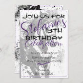 スピリットポニー9誕生日招待状2 招待状 (正面/裏面)