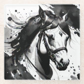 スピリットポニー9 ガラスコースター (正面)