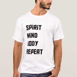スピリットマインド体リピートTシャツ Tシャツ
